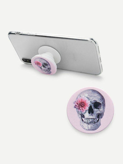 Skeleton Pattern Gasbag Phone Holder-others-Des Mess