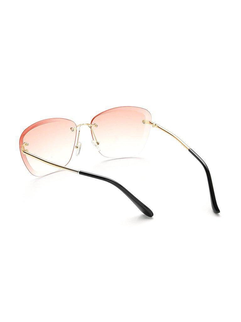 Rimless Tinted Lens Sunglasses-accessories-Des Mess
