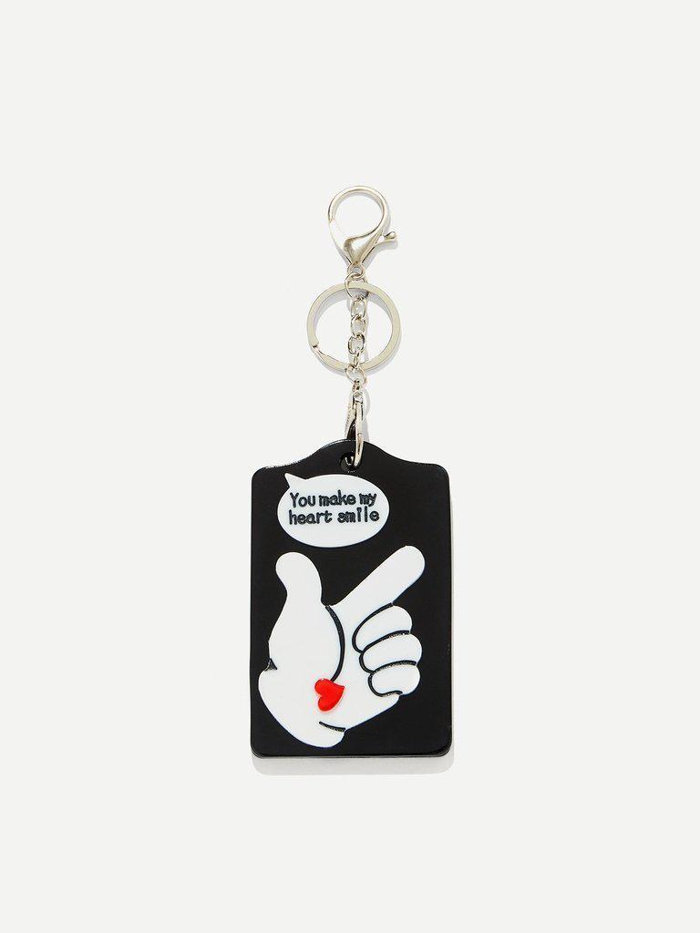 Gesture Decorated Keychain-others-Des Mess
