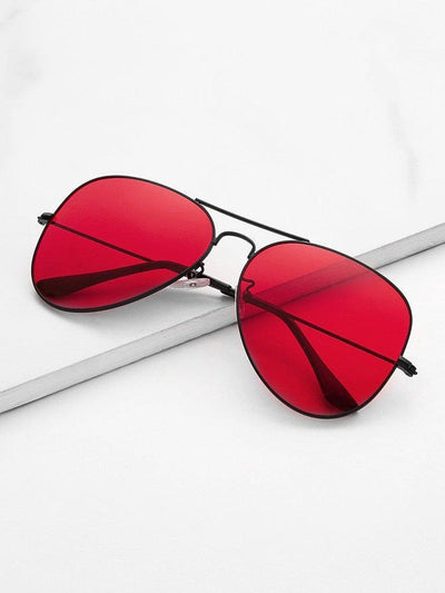 Top Bar Aviator Sunglasses-accessories-Des Mess