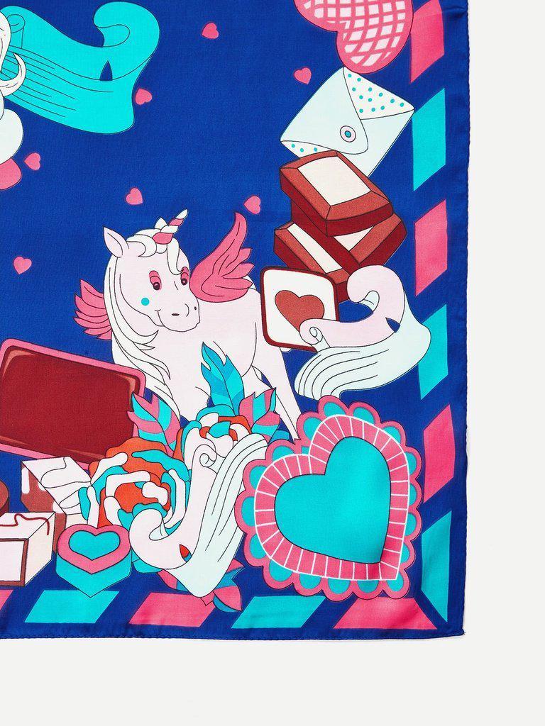 Animal & Flower Print Bandana-accessories-Des Mess