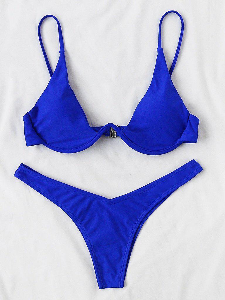 Sexy Triangle Bikini Set-swimwear-Des Mess