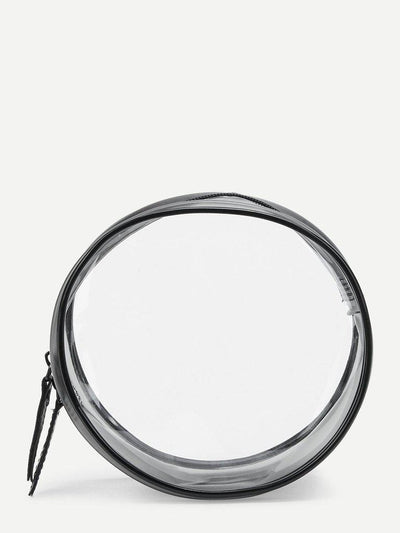 Round Zipper Pouch-makeup-Des Mess