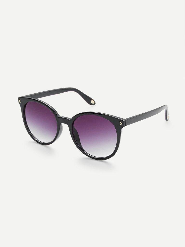 Mirror Lens Cat Eye Sunglasses-accessories-Des Mess