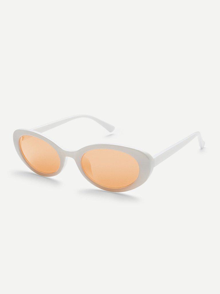 Tinted Lens Cat Eye Sunglasses-accessories-Des Mess