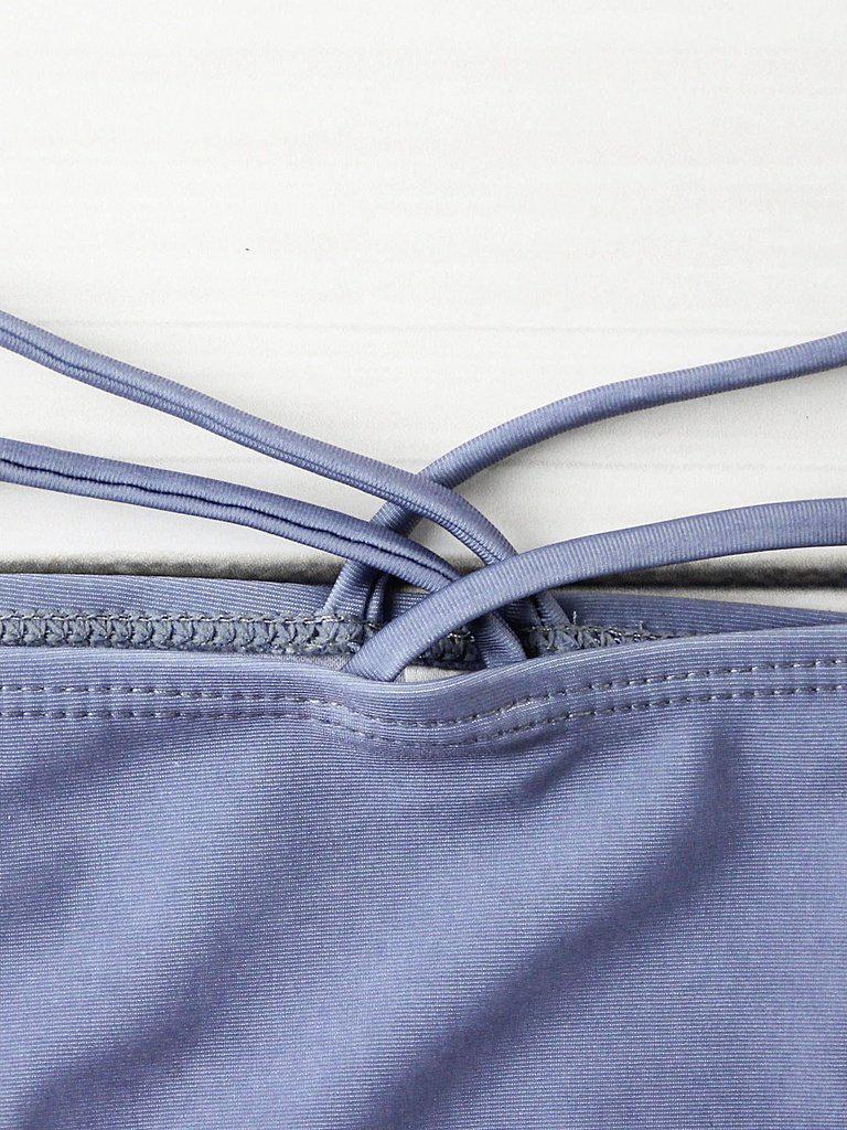 Halter Wrap Bikini Set--Des Mess