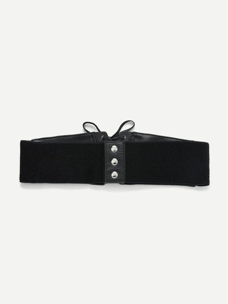 Lace Up Embroidery Belt-accessories-Des Mess