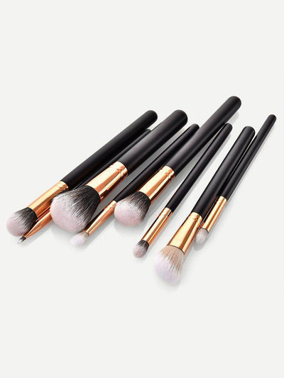 Soft Bristle Makeup Brush 8pcs-makeup-Des Mess