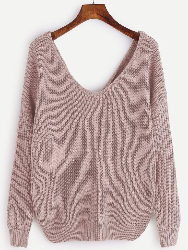 Pearl Beading Twist Infinity Sweater-outerwear-Des Mess