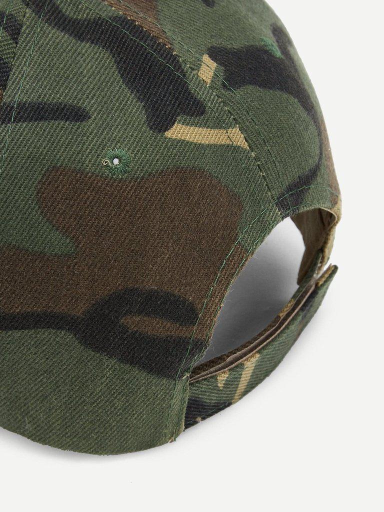 Camouflage Baseball Cap-accessories-Des Mess