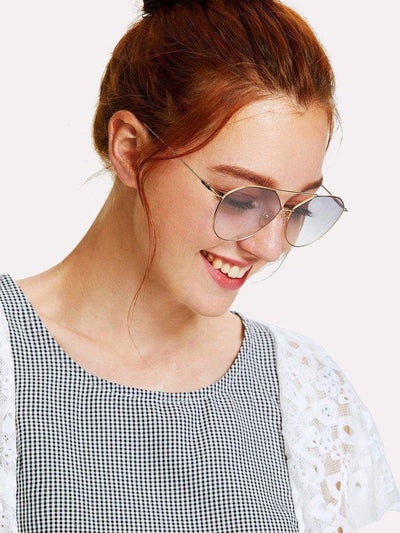 Double Bridge Ombre Sunglasses-accessories-Des Mess