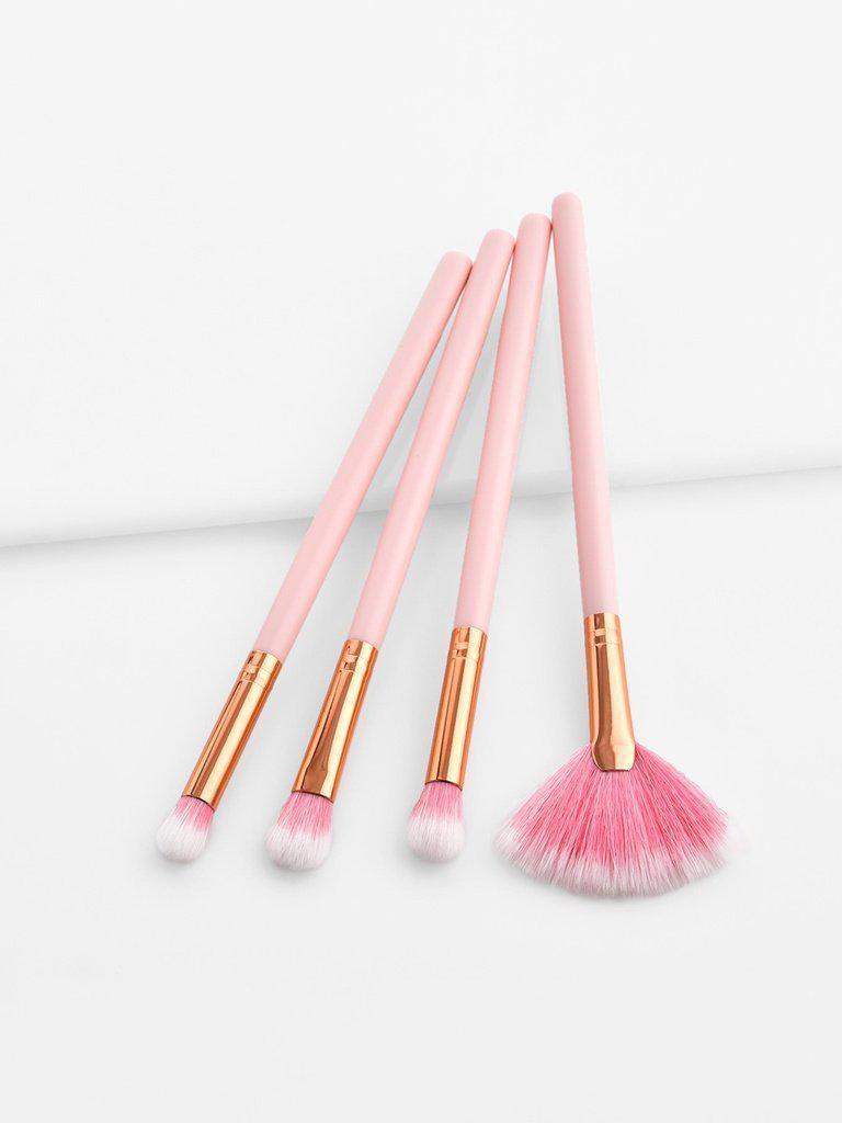 Fan Shaped Eye Brush Set 4pcs--Des Mess