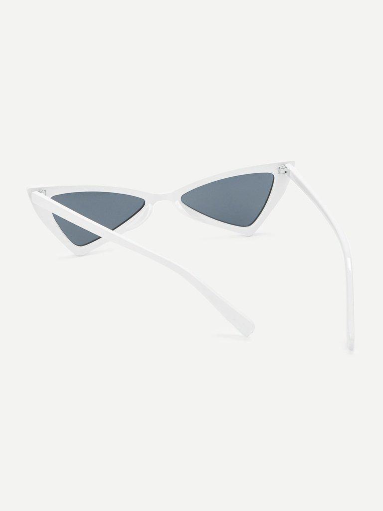 Triangle Design Mirror Lens Sunglasses-accessories-Des Mess
