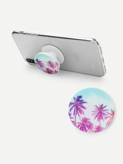 Palm Tree Pattern Portable Phone Holder-others-Des Mess