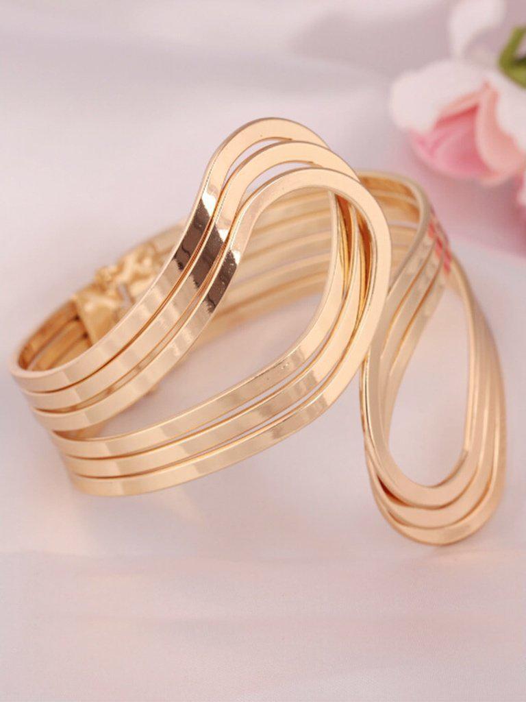Layered Bangle Bracelet--Des Mess