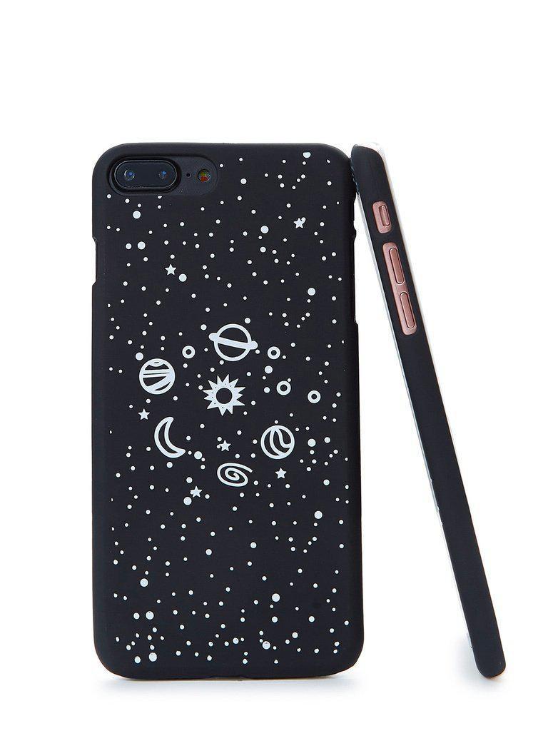 Galaxy Print Iphone Case-others-Des Mess