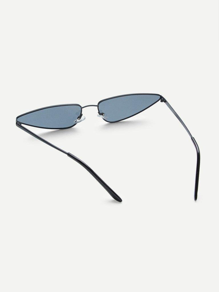 Skinny Frame Cat Eye Sunglasses-accessories-Des Mess