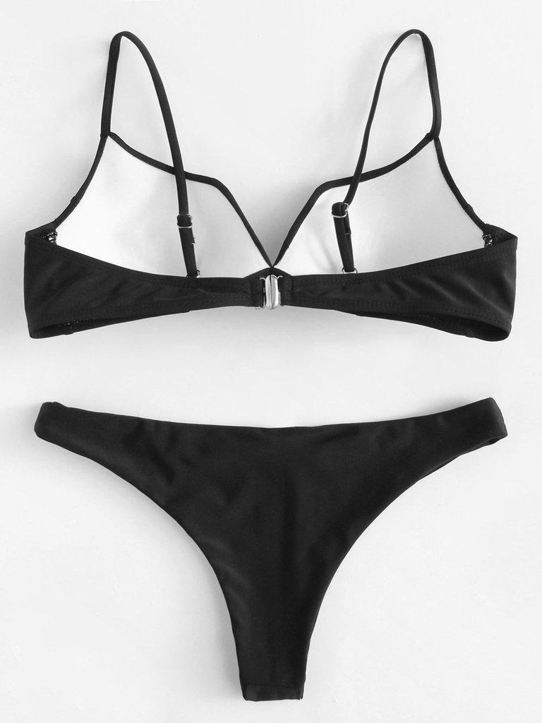 Adjustable Straps Bikini Set-swimwear-Des Mess
