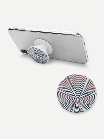 Abstract Lines Gasbag Phone Holder-others-Des Mess