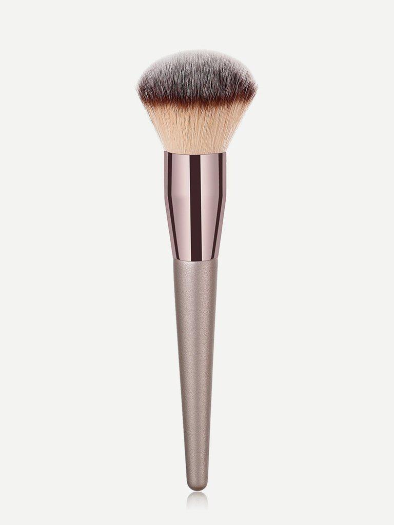 Metallic Handle Powder Brush--Des Mess