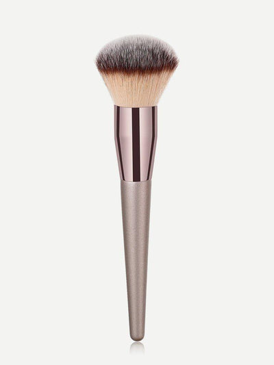 Metallic Handle Powder Brush--Des Mess