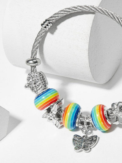 Butterfly Decorate Bangle--Des Mess