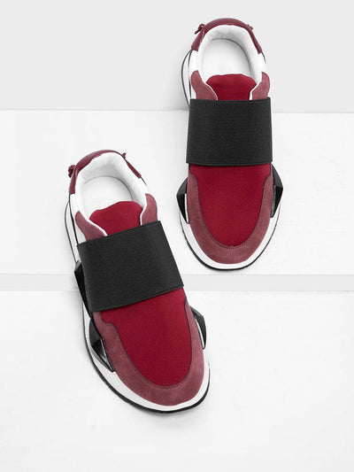 Two Tone Slip On Sneakers-shoes-Des Mess