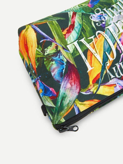 Jungle Print Makeup Bag-makeup-Des Mess