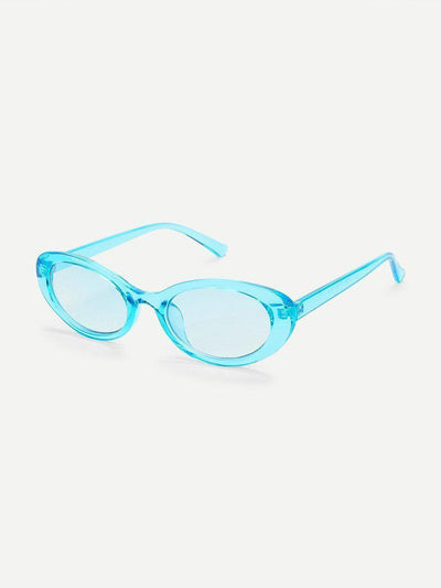 Plain Frame Flat Lens Sunglasses-accessories-Des Mess