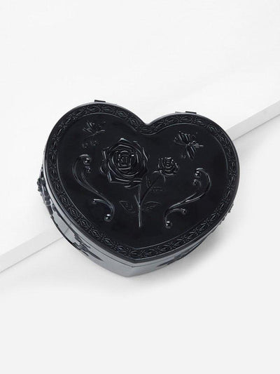 Heart Pattern Jewelry Box-makeup-Des Mess