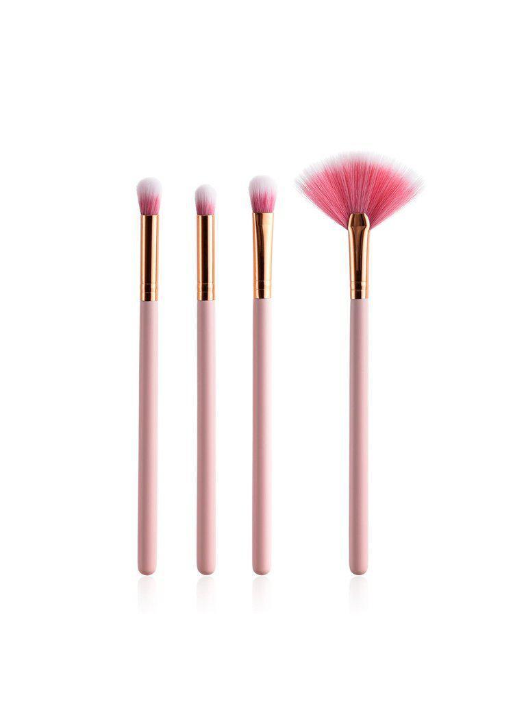 Fan Shaped Eye Brush Set 4pcs--Des Mess