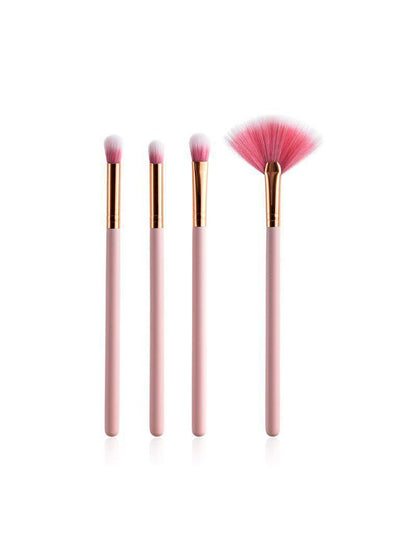 Fan Shaped Eye Brush Set 4pcs--Des Mess