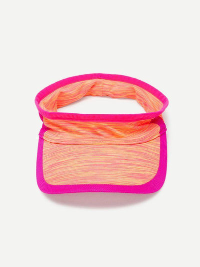 Contrast Trim Visor Hat--Des Mess