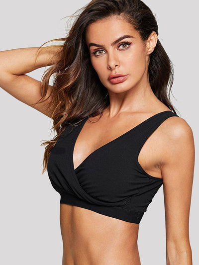 Wrap Sports Bra-sportswear-Des Mess