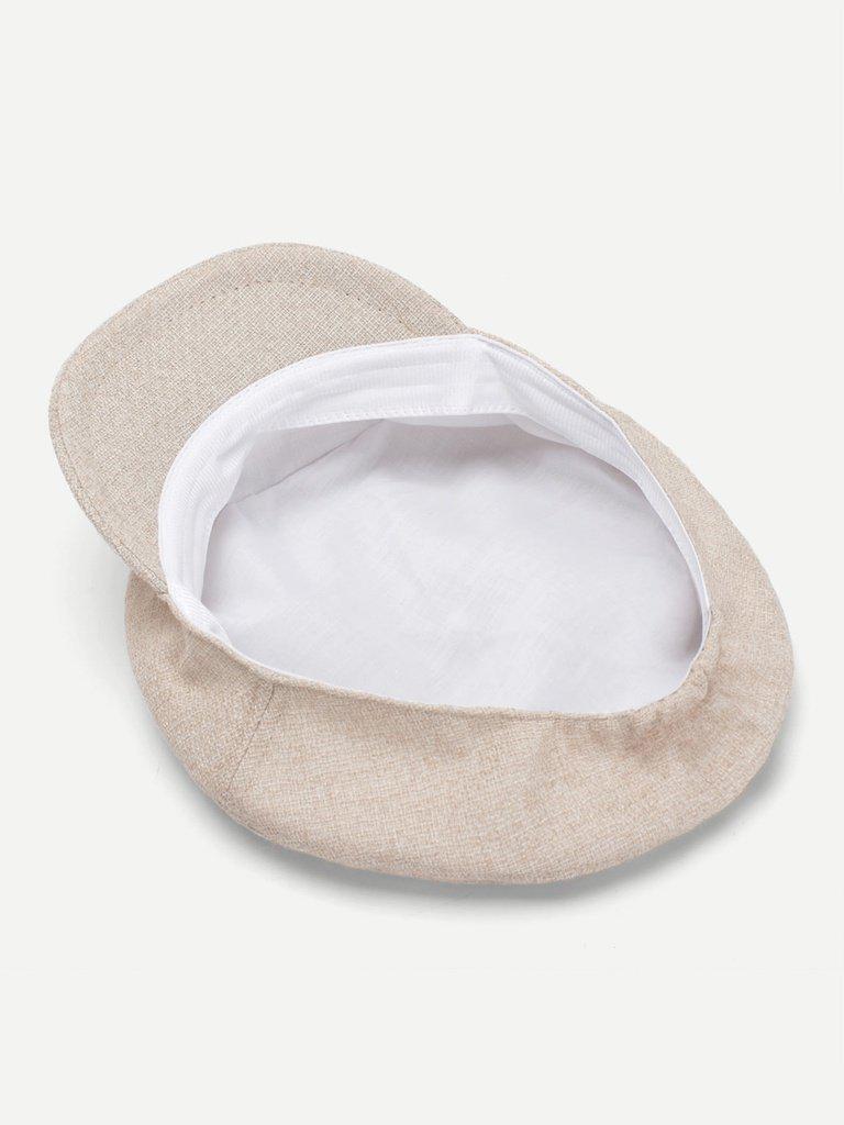 Plain Baker Boy Hat-accessories-Des Mess
