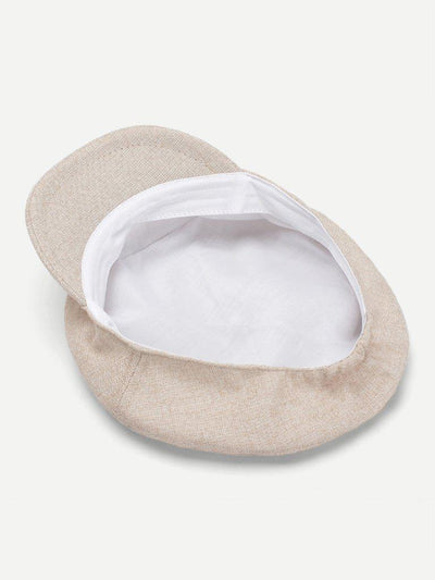 Plain Baker Boy Hat-accessories-Des Mess