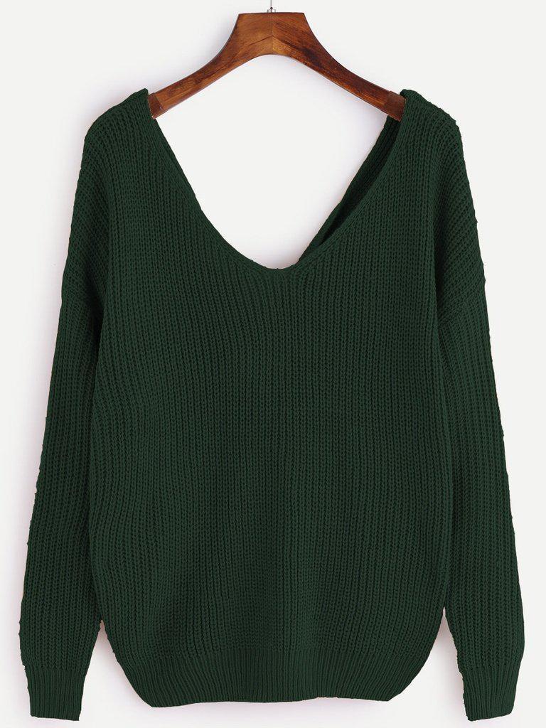 Pearl Beading Twist Infinity Sweater-outerwear-Des Mess