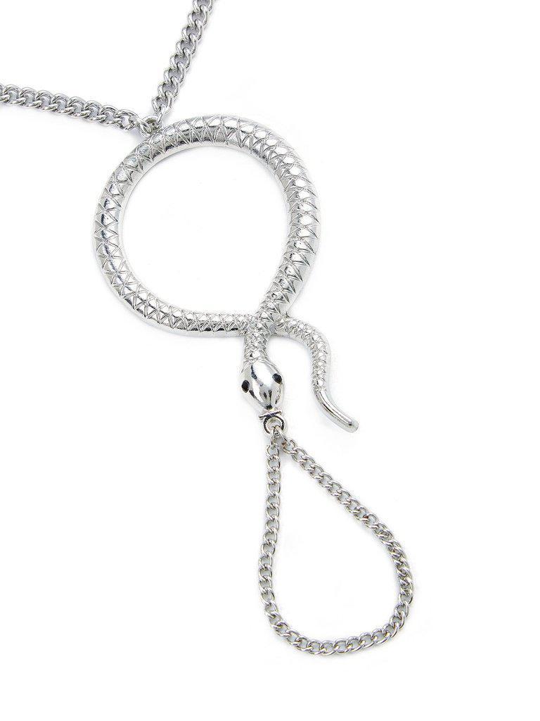 Snake Design Toe Ring Chain Bracelet--Des Mess