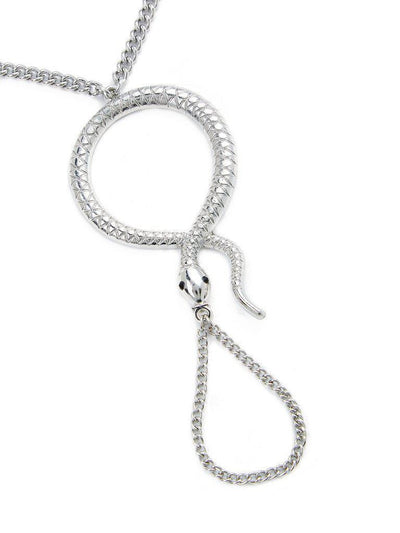 Snake Design Toe Ring Chain Bracelet--Des Mess