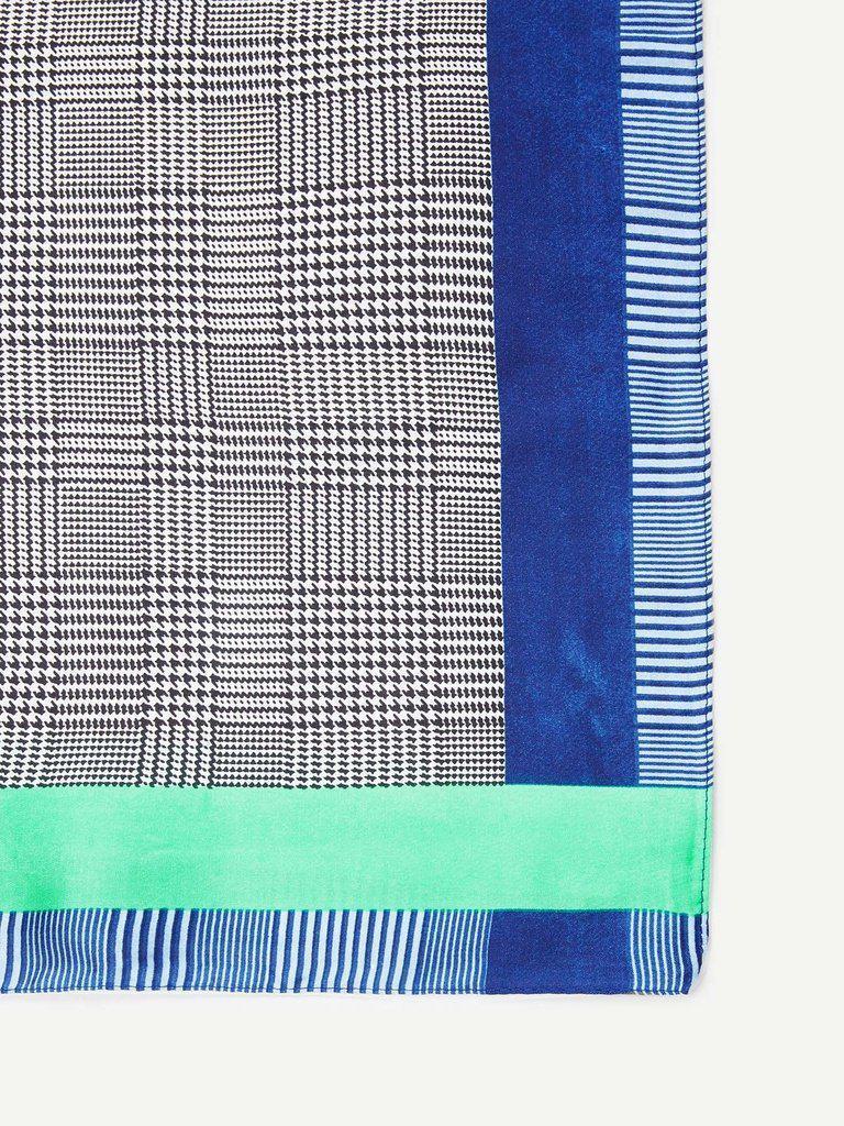 Houndstooth Pattern Bandana-accessories-Des Mess