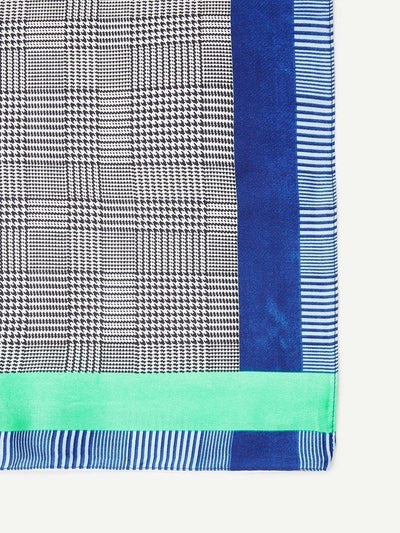 Houndstooth Pattern Bandana-accessories-Des Mess