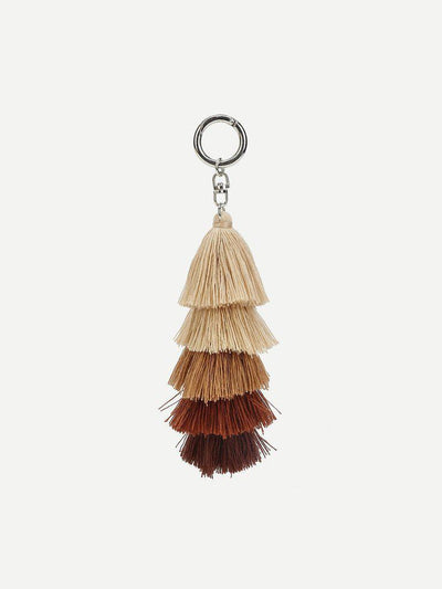 Layered Tassel Design Keychain-others-Des Mess