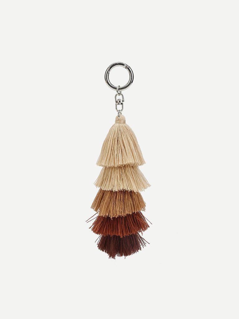Layered Tassel Design Keychain-others-Des Mess