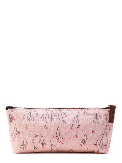 Plant Print Accessory Case-makeup-Des Mess