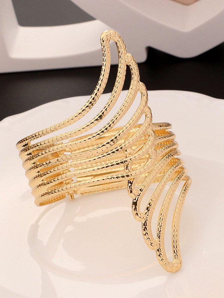 Multi Layered Bangle Bracelet--Des Mess