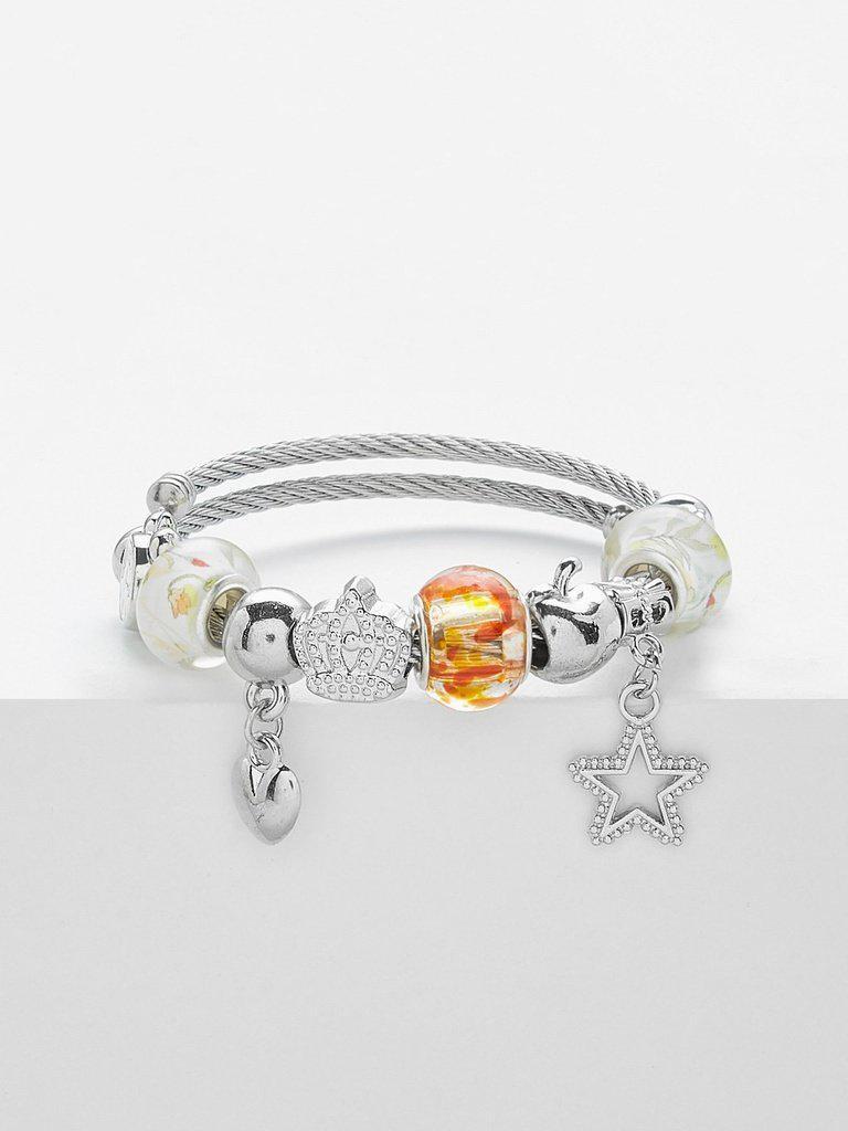 Crown & Bell Decorated Bangle-jewelry-Des Mess