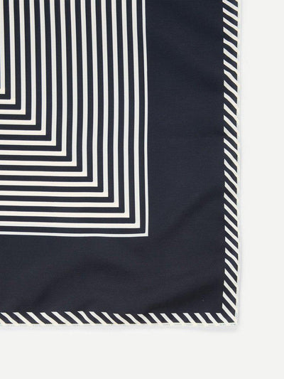 Striped Pattern Bandana-accessories-Des Mess