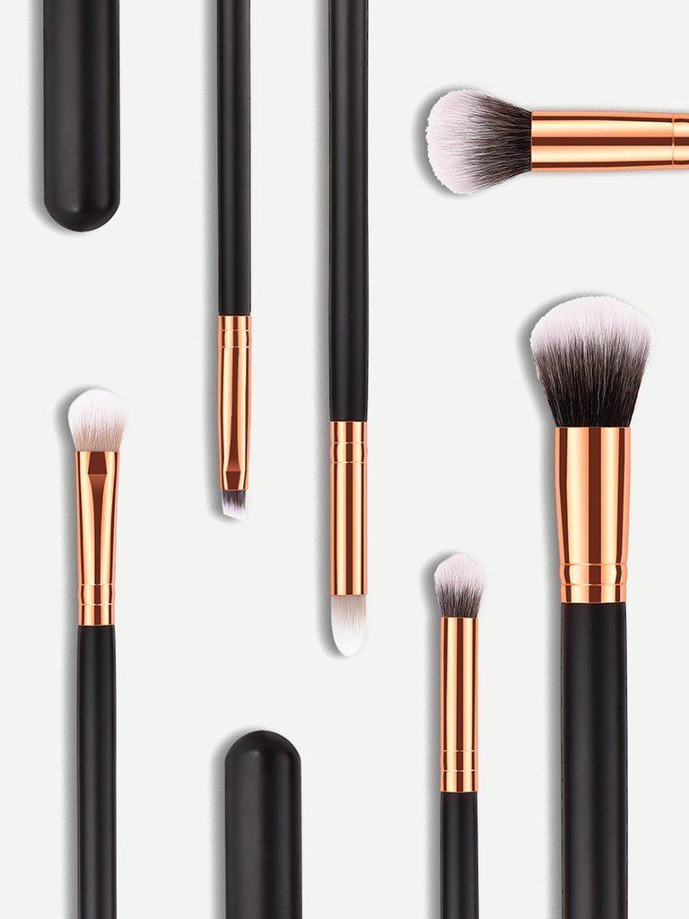 Soft Bristle Makeup Brush 8pcs-makeup-Des Mess