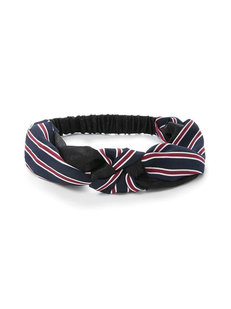 Striped Knot Headband-hair-Des Mess