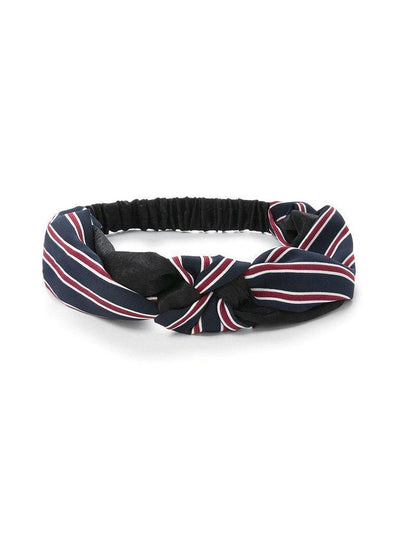 Striped Knot Headband-hair-Des Mess